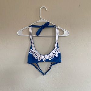 Super small lace bikini top